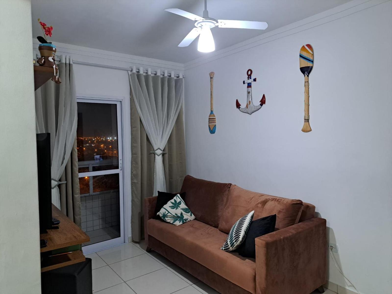Apto Aconchegante Beira Mar Com Ar No Quarto Solemar Exteriör bild